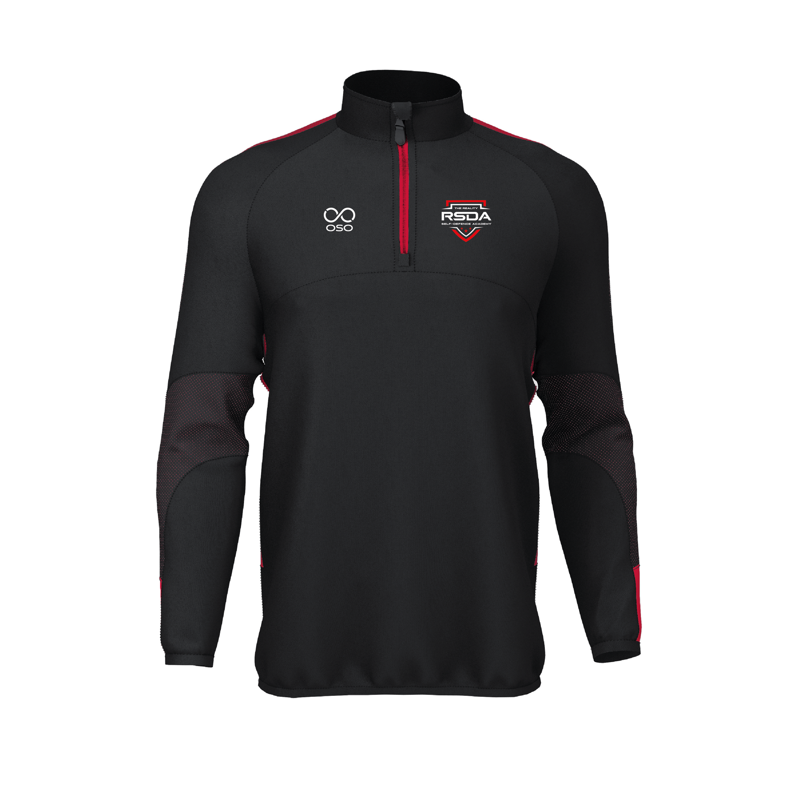 Krav Maga Midlayer - Black/red