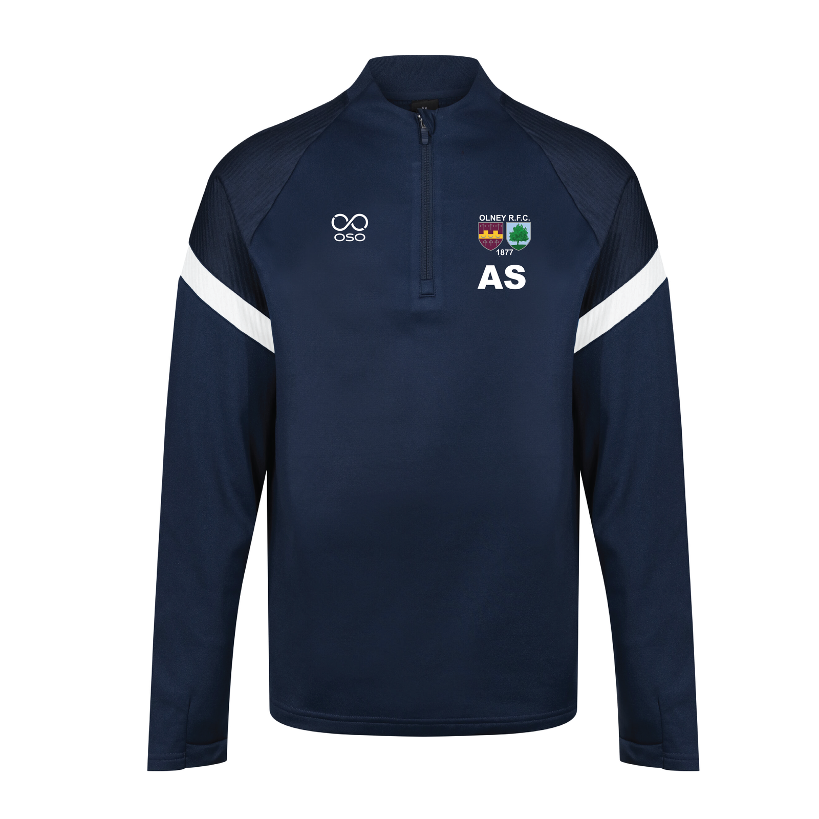Olney RFC Tech Midlayer - Navy/white