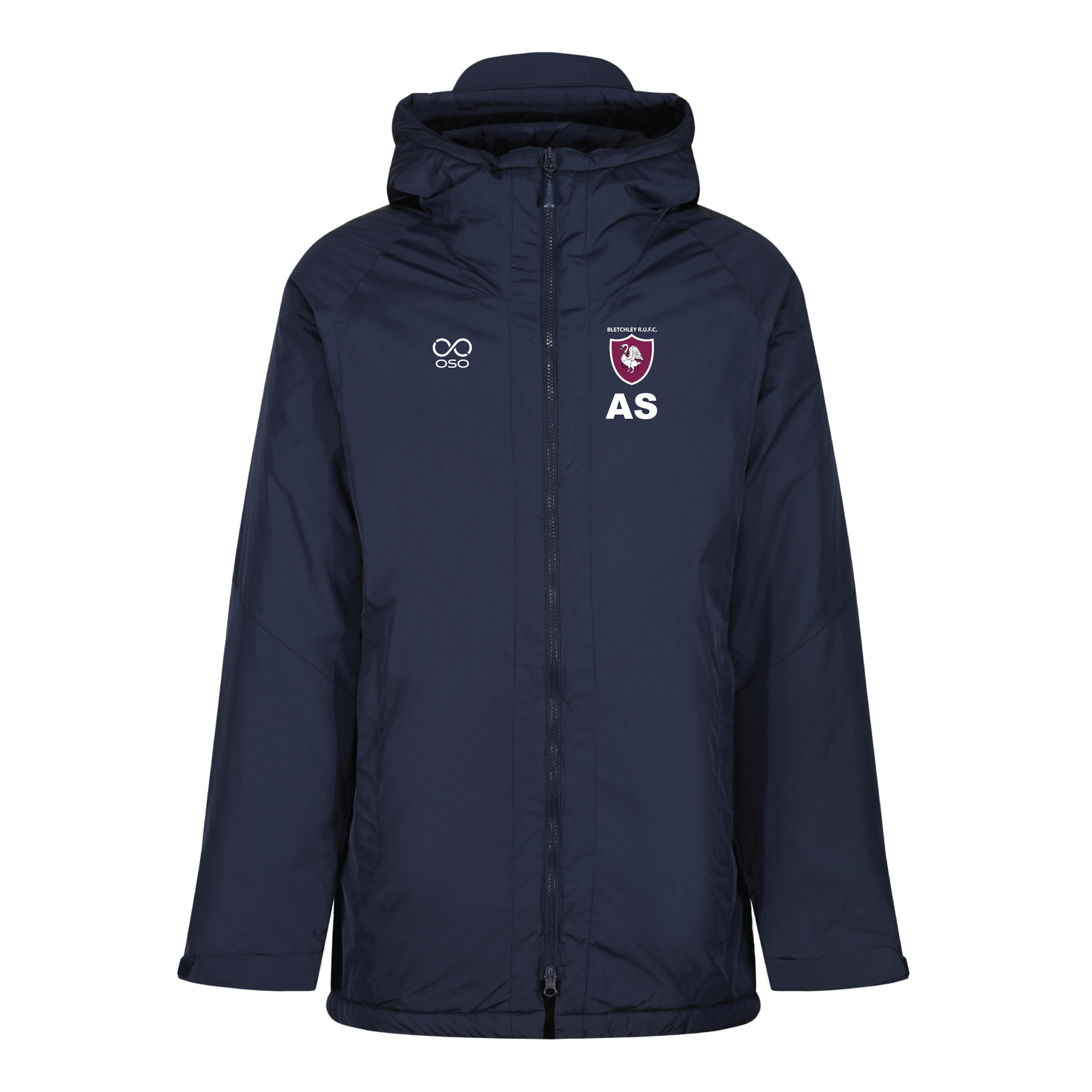 Bletchley RUFC 3/4 Jacket - Navy/navy