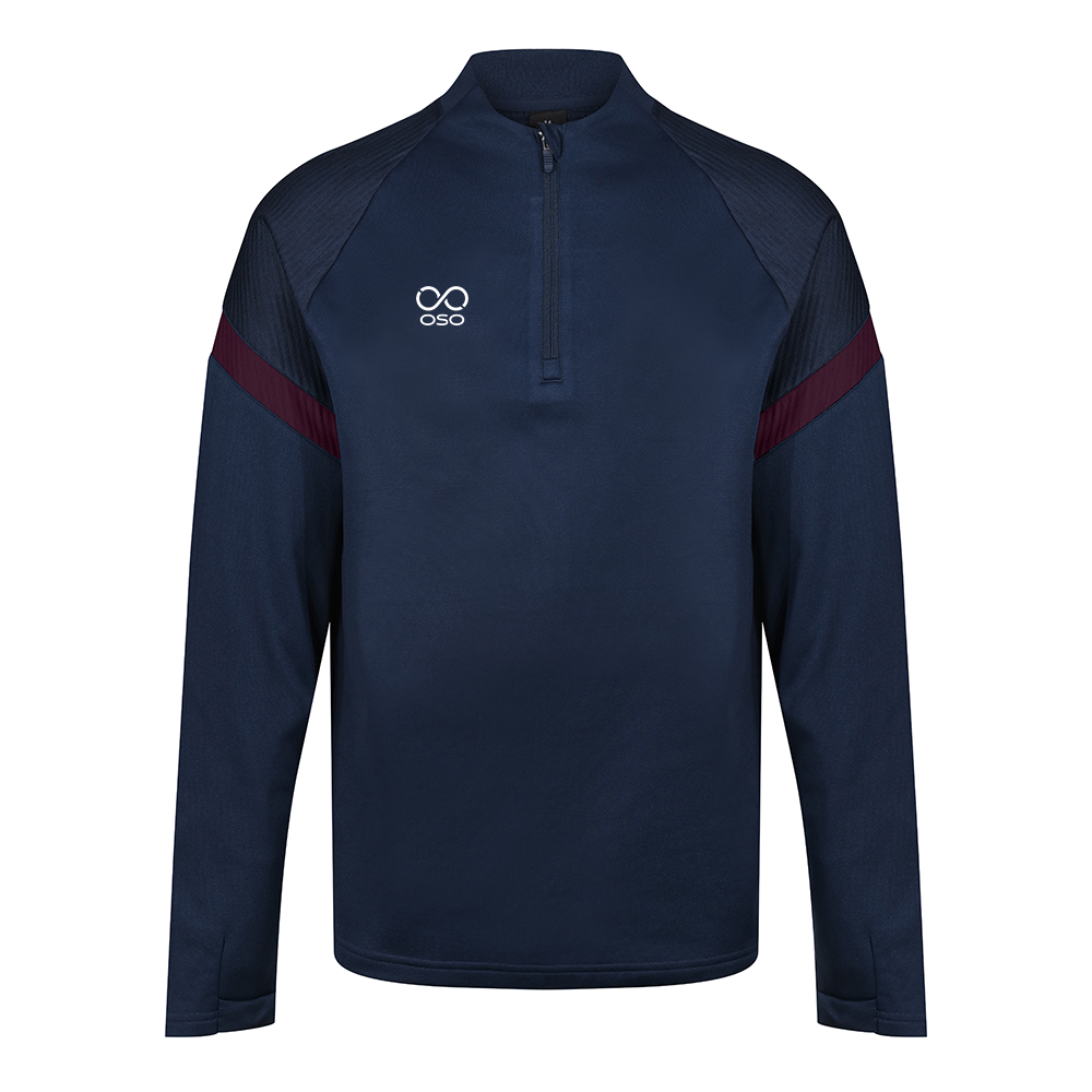 OSO Kinetic Midlayer - Navy/Maroon