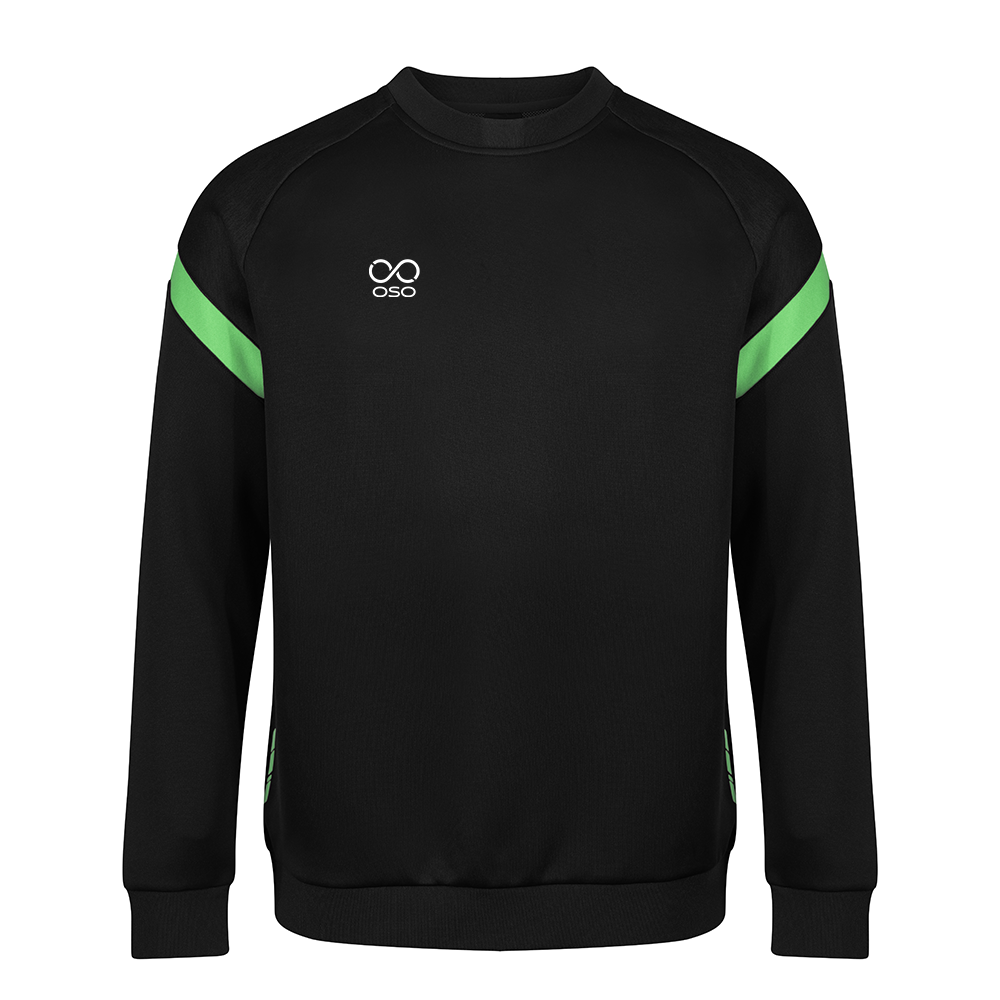 OSO Kinetic Crew Neck - Black / Green