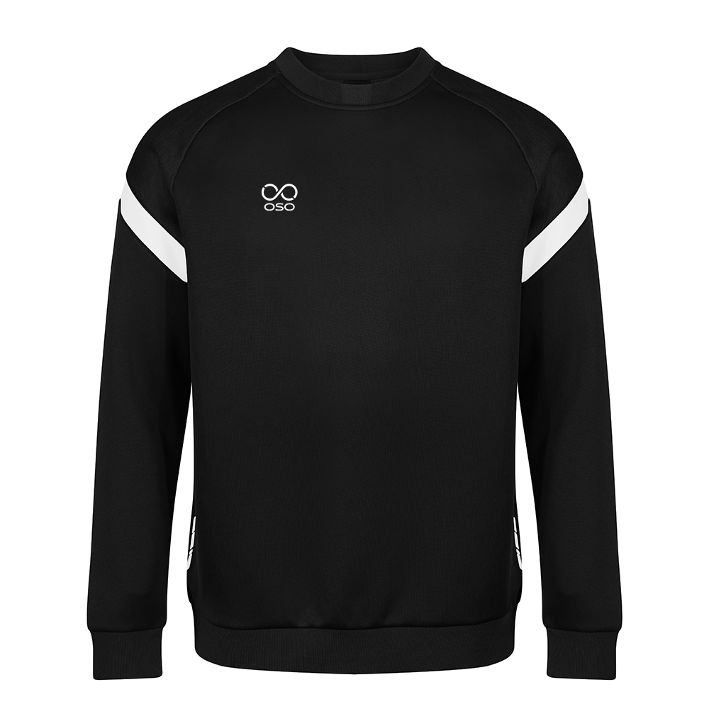 OSO Kinetic Crew Neck - Black / White