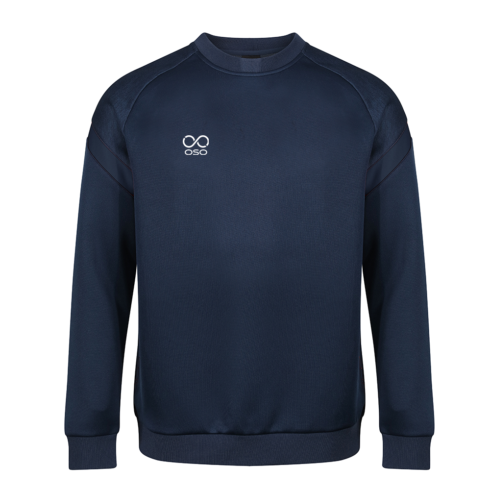 OSO Kinetic Crew Neck - Navy/navy