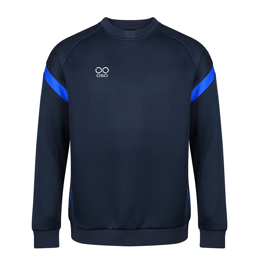 OSO Kinetic Crew Neck - Navy/royal