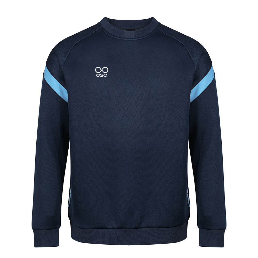 OSO Kinetic Crew Neck - Navy / Sky