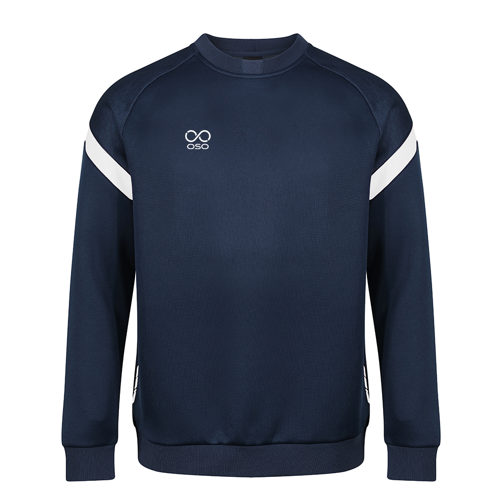 OSO Kinetic Crew Neck - Navy / White