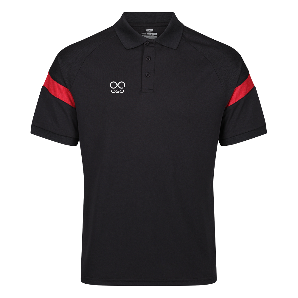 OSO Kinetic Polo - Black / Red