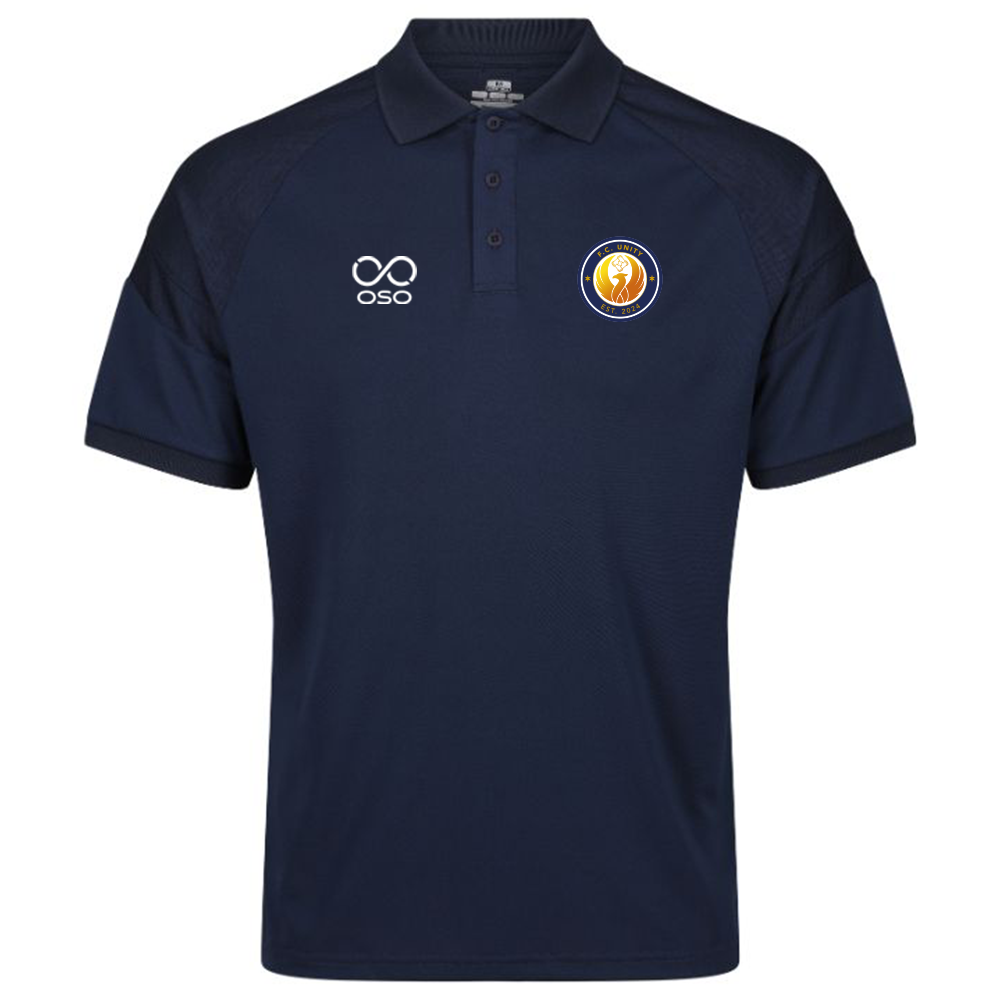 FC Unity Tech Polo - Navy/navy