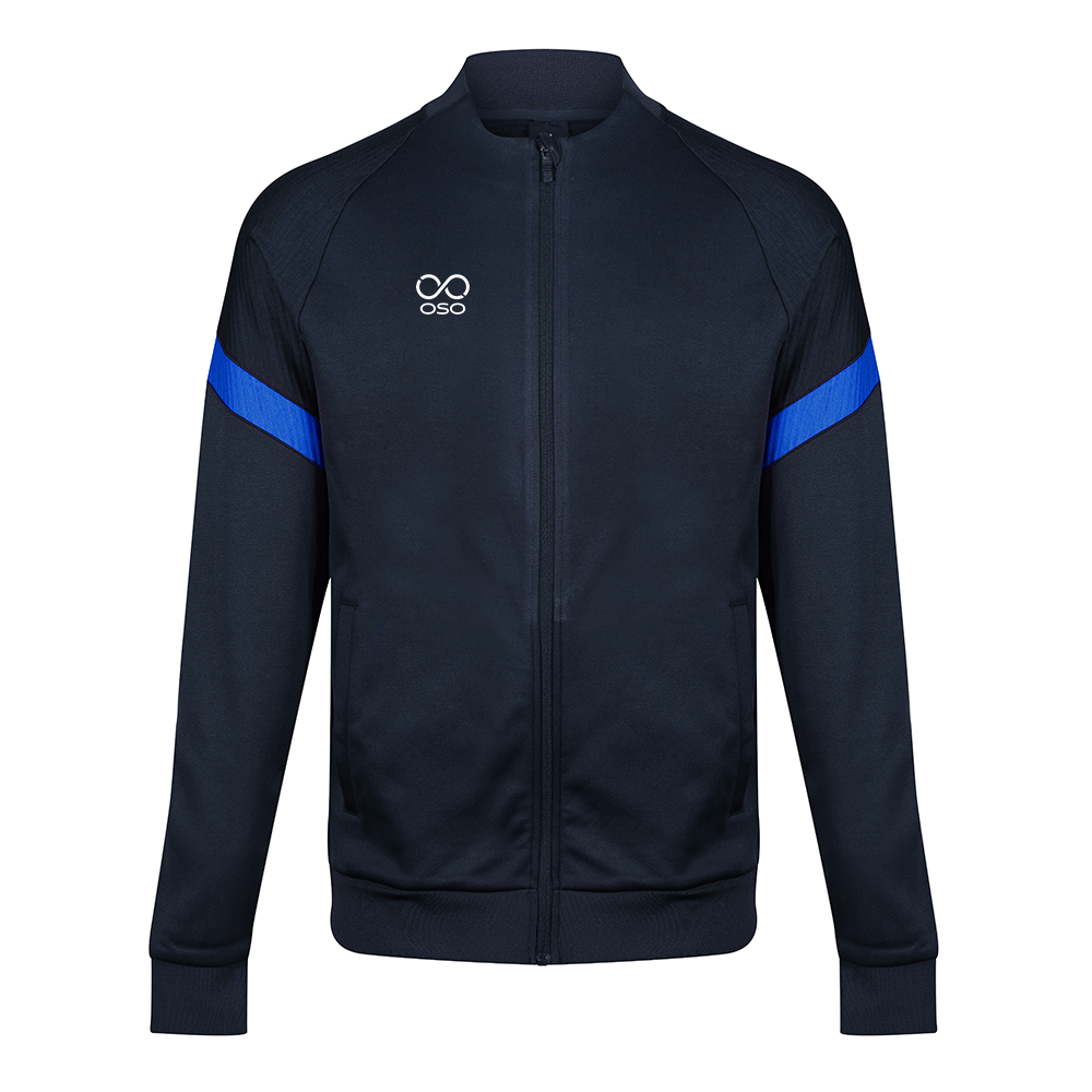 OSO Kinetic Track Jacket - Navy/royal