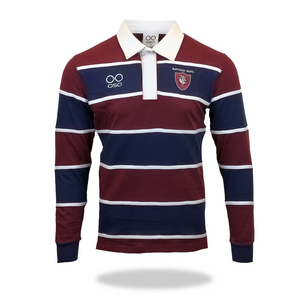 Bletchley RUFC Traditional Rugby Jersey - Navy/Maroon