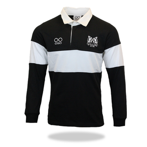 MKRUFC Traditional Rugby Jersey - Black/white