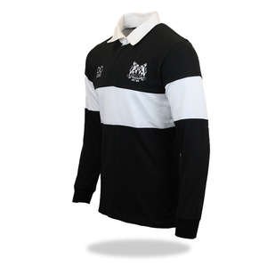 MKRUFC Traditional Rugby Jersey - Black/white