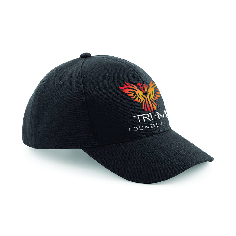 Phoenix Tri-MK Cotton Cap - Black