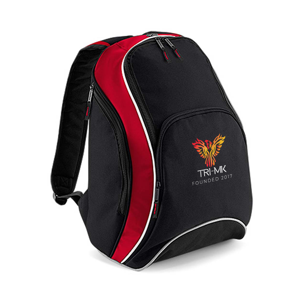 Phoenix Tri-MK Backpack - Black/red