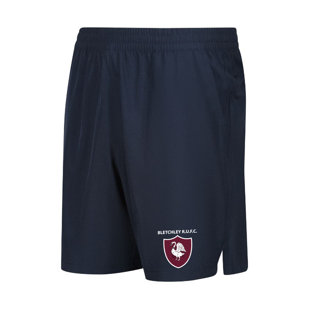 Bletchley RUFC Tech Shorts - Navy