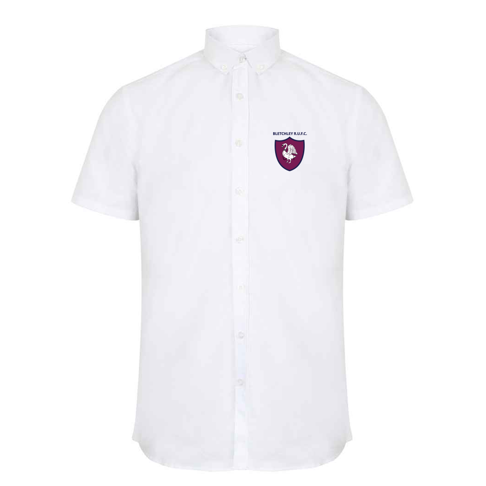 Bletchley RUFC Short Sleeve Shirt - White