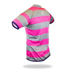 Olney RFC Match Jersey Ladies - Grey/Pink