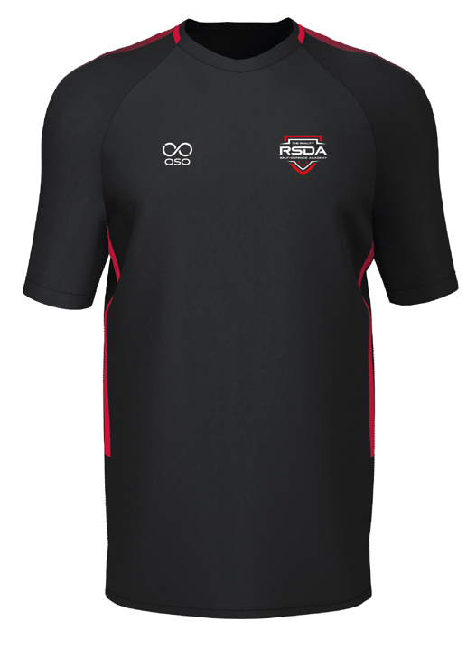 Krav Maga Tech Tee - Black/red