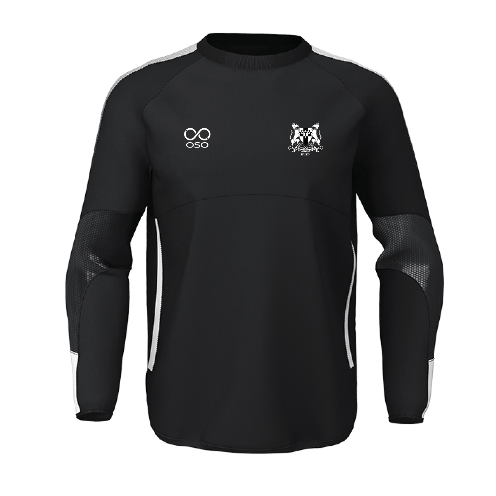 MKRUFC Contact Top - Black/white