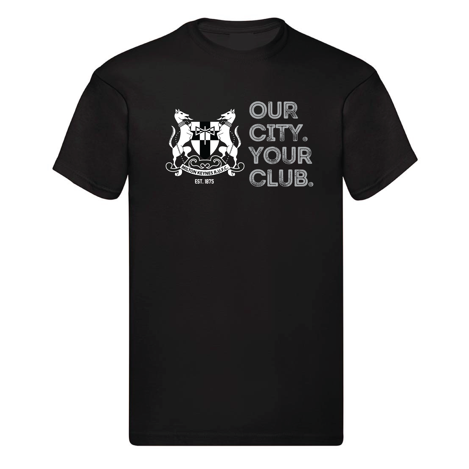 MKRUFC Supporters T-Shirt "Our Club" - Black