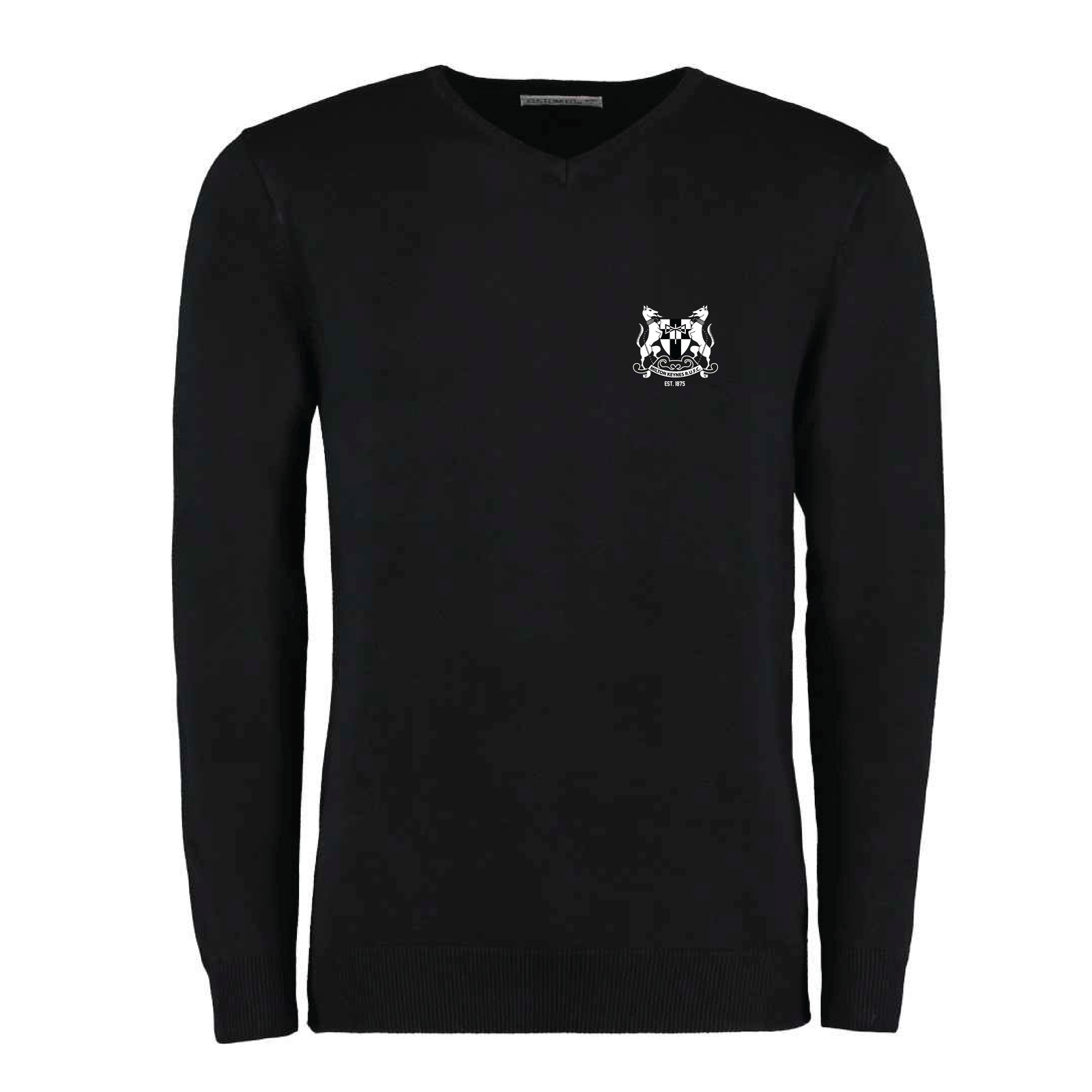MKRUFC  V Neck Sweater - Black