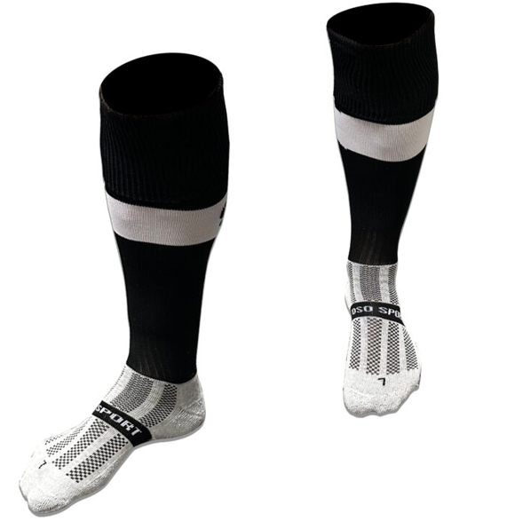 OSO Socks - Black/White - Black/white