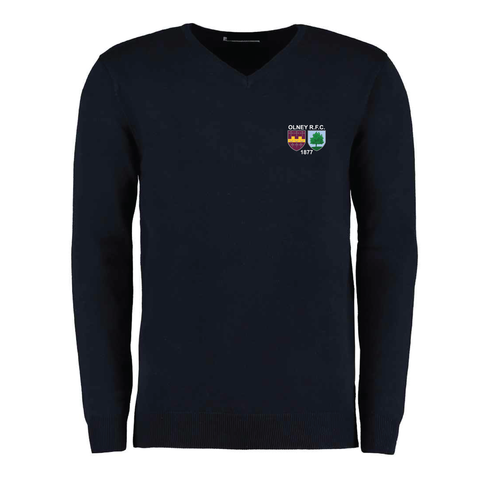Olney RFC  V Neck Sweater - Navy