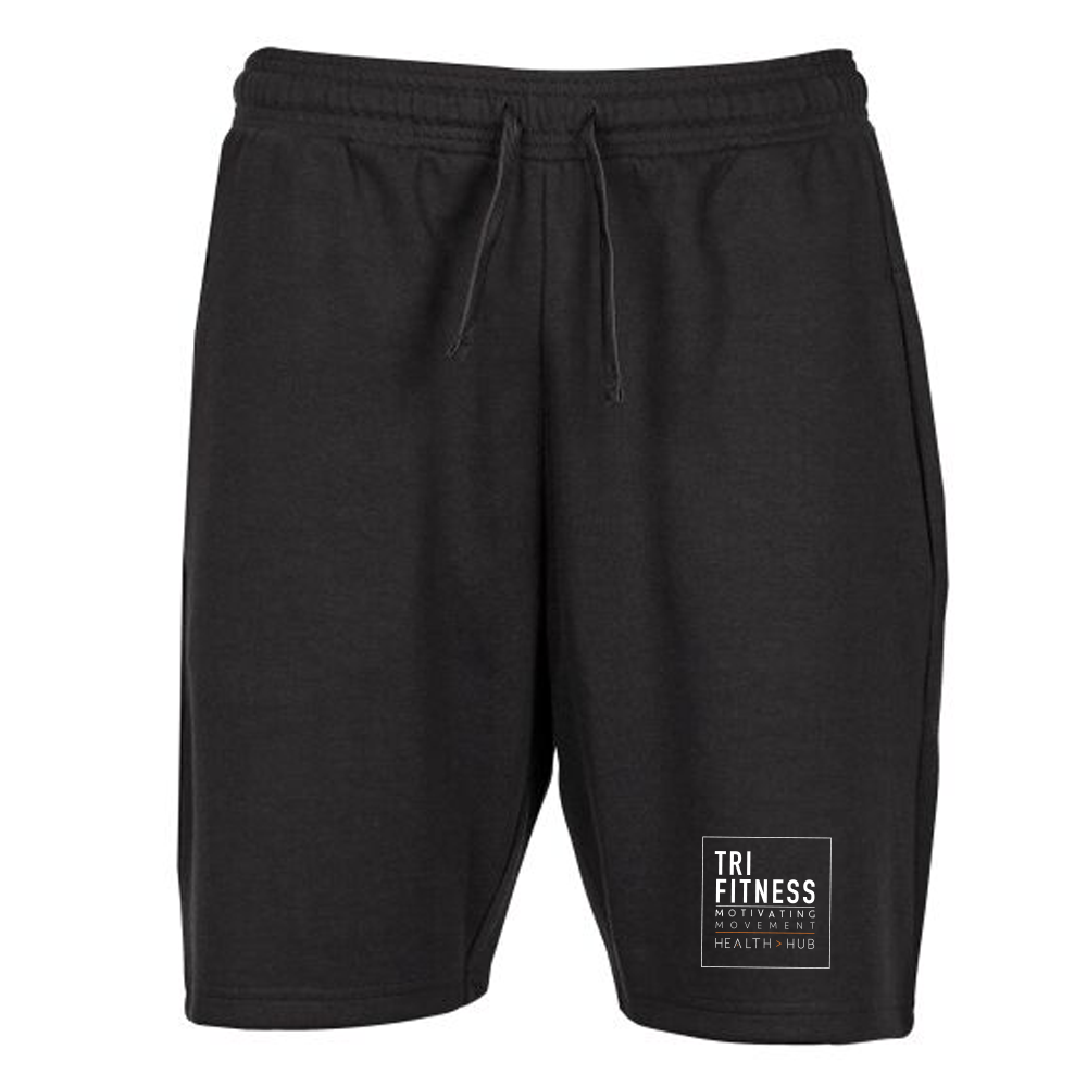 Tri Fitness Athletic Shorts - Black