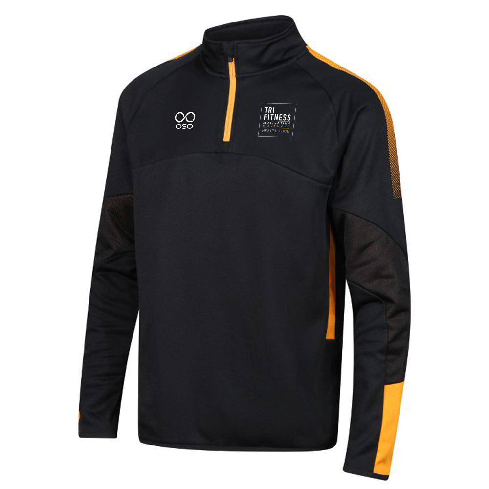Tri Fitness Midlayer - Black/Amber