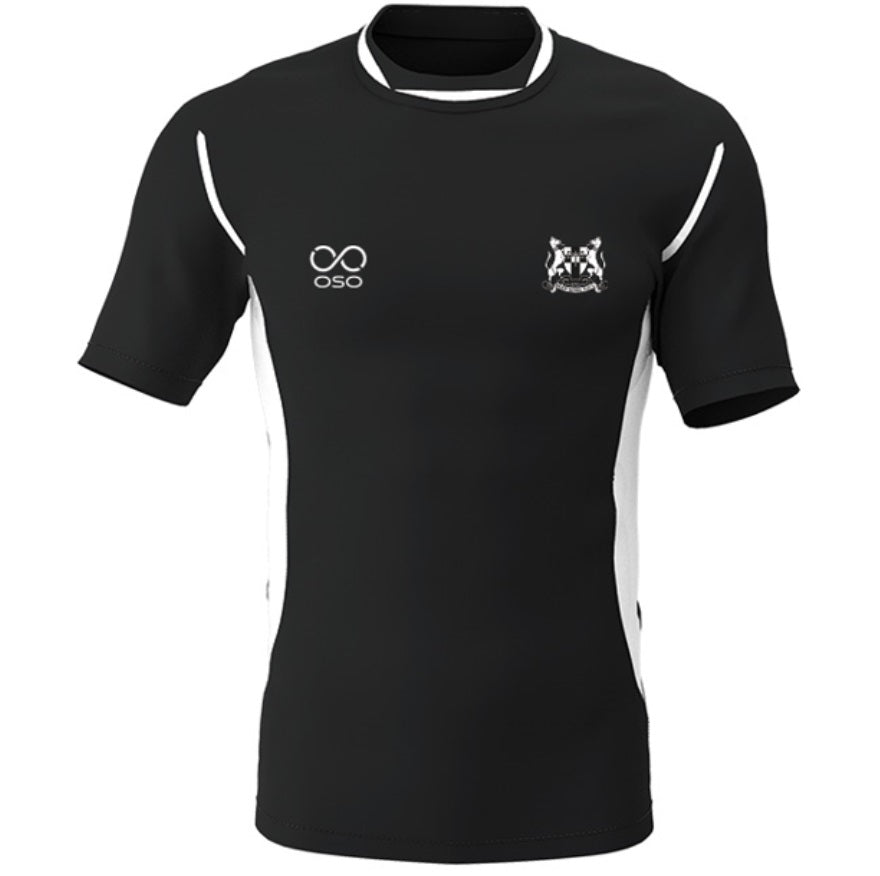 MKRUFC Training Base T-Shirt - Black/white