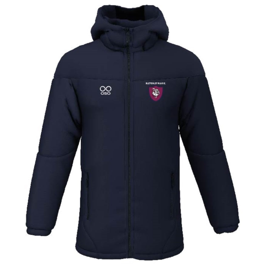 Bletchley RUFC Thermal Jacket - Navy
