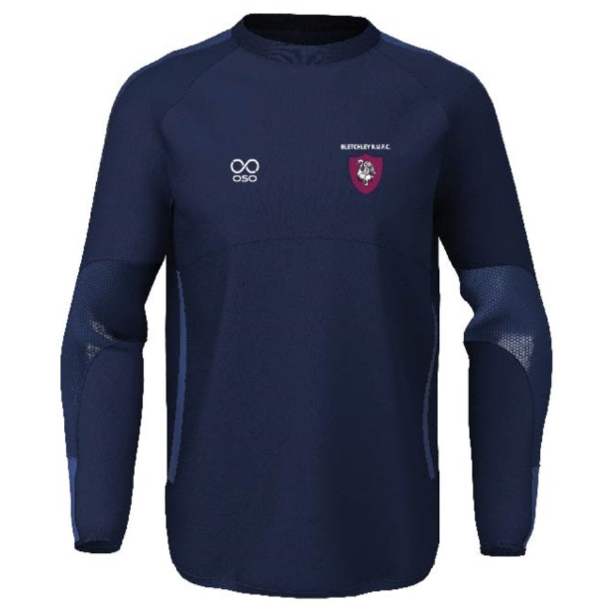 Bletchley RUFC Contact Top - Navy/navy