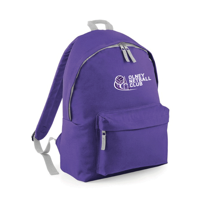 Olney Netball Club Backpack - Purple