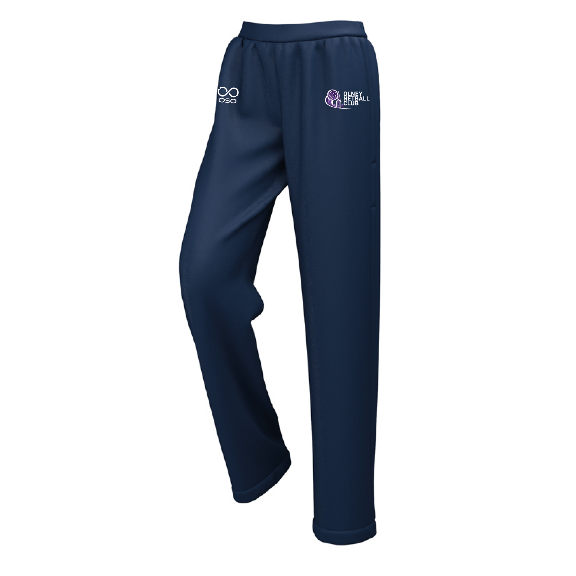 Olney Netball Club Track Suit Bottoms Youth - Navy
