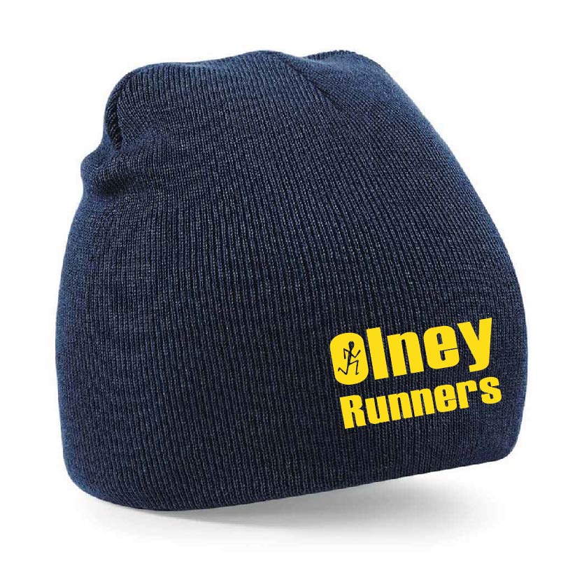 Olney Runners Beanie - French navy