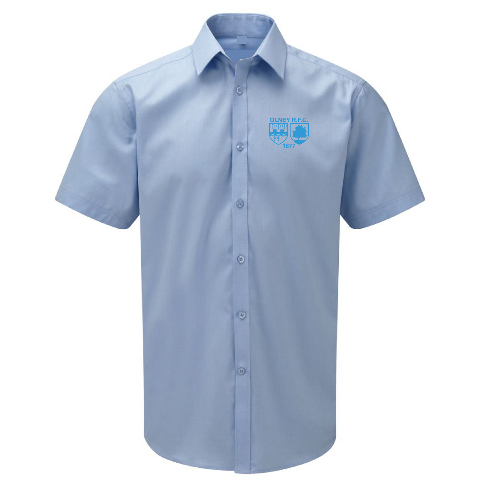 Olney RFC Short Sleeve Shirt - Light blue