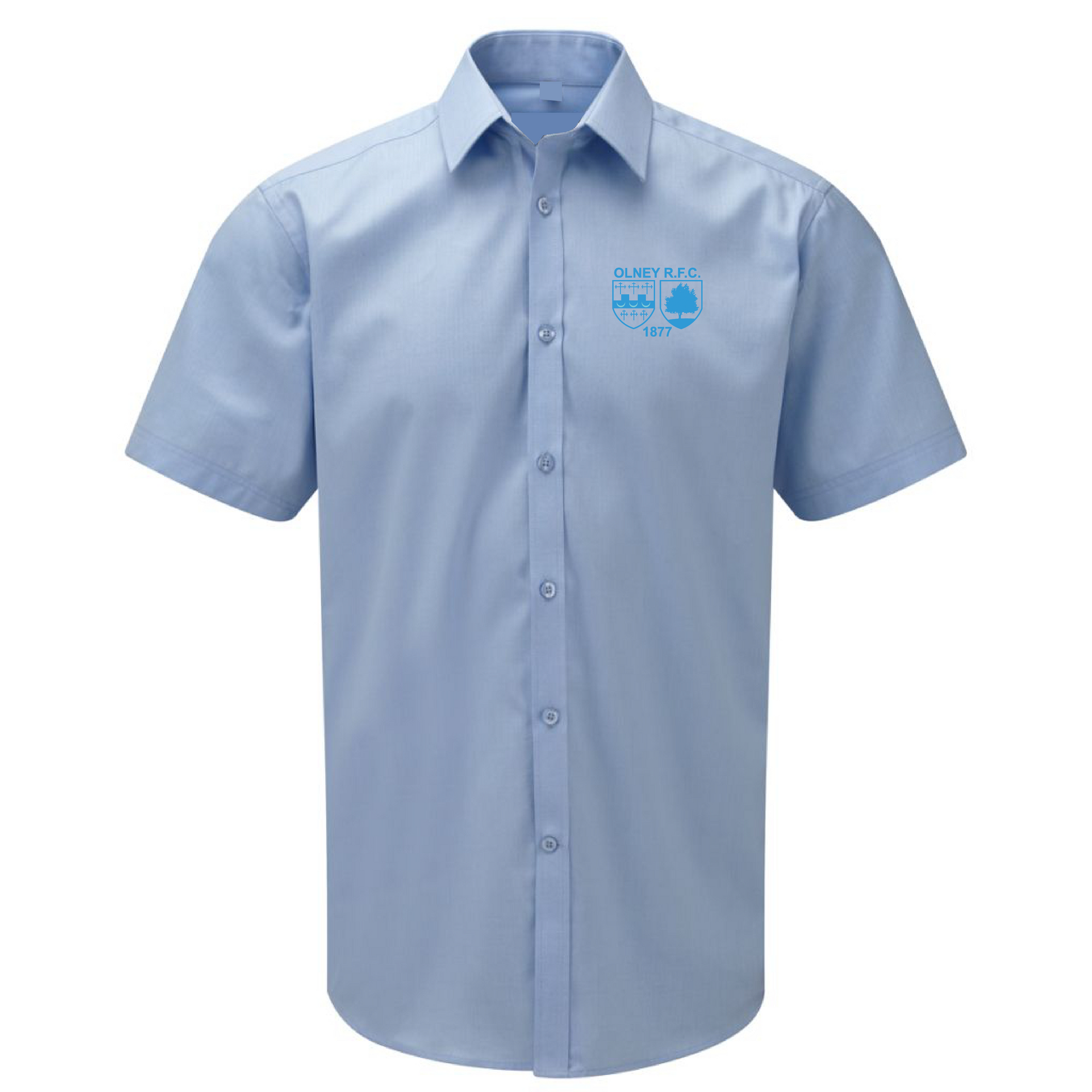 Olney RFC Short Sleeve Shirt - Light blue