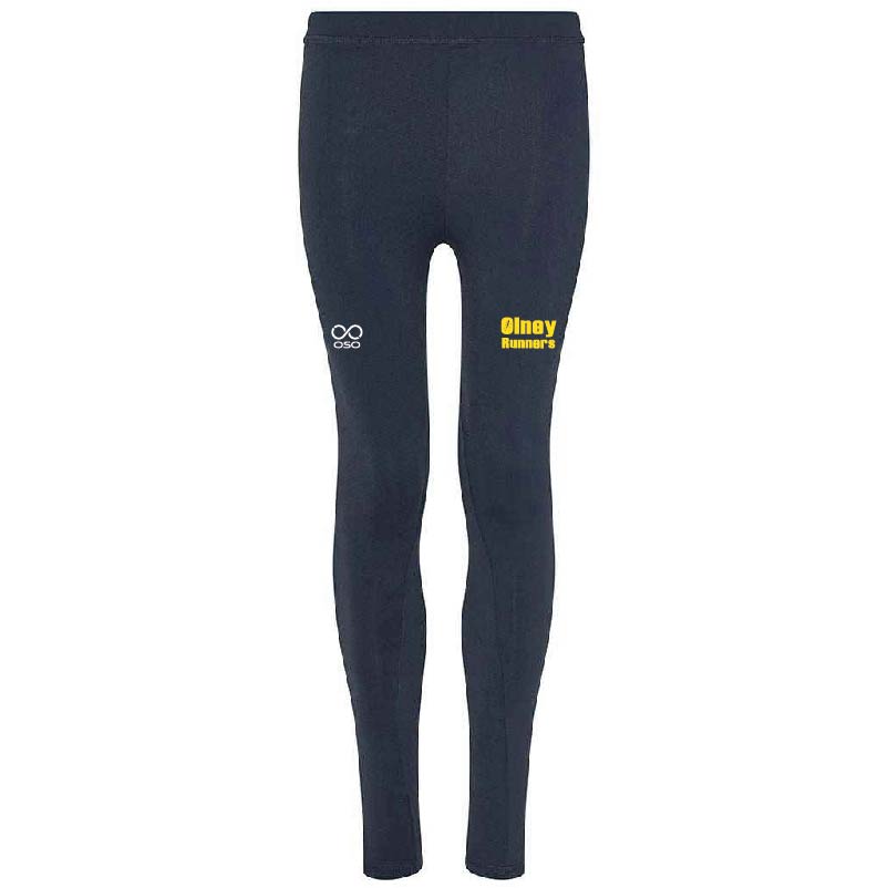 Olney Runners Ladies Athletic Pants - French navy