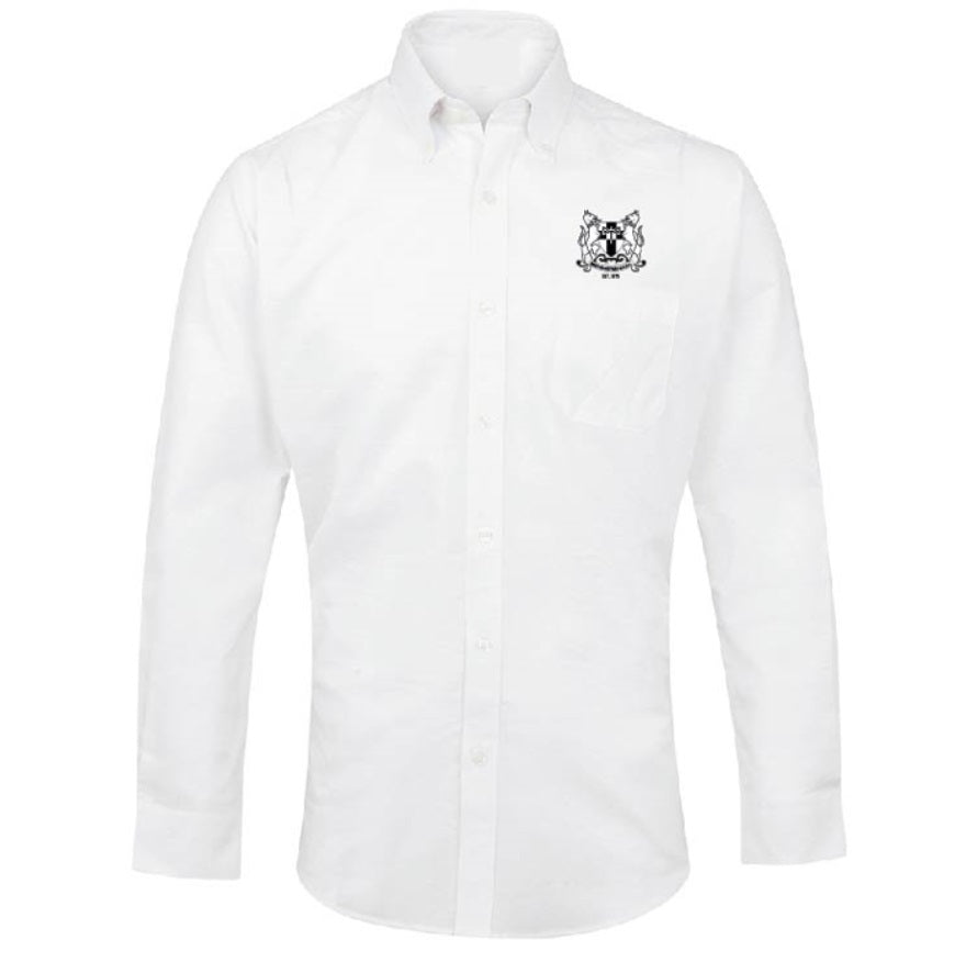 MKRUFC Long Sleeve Oxford Shirt - White