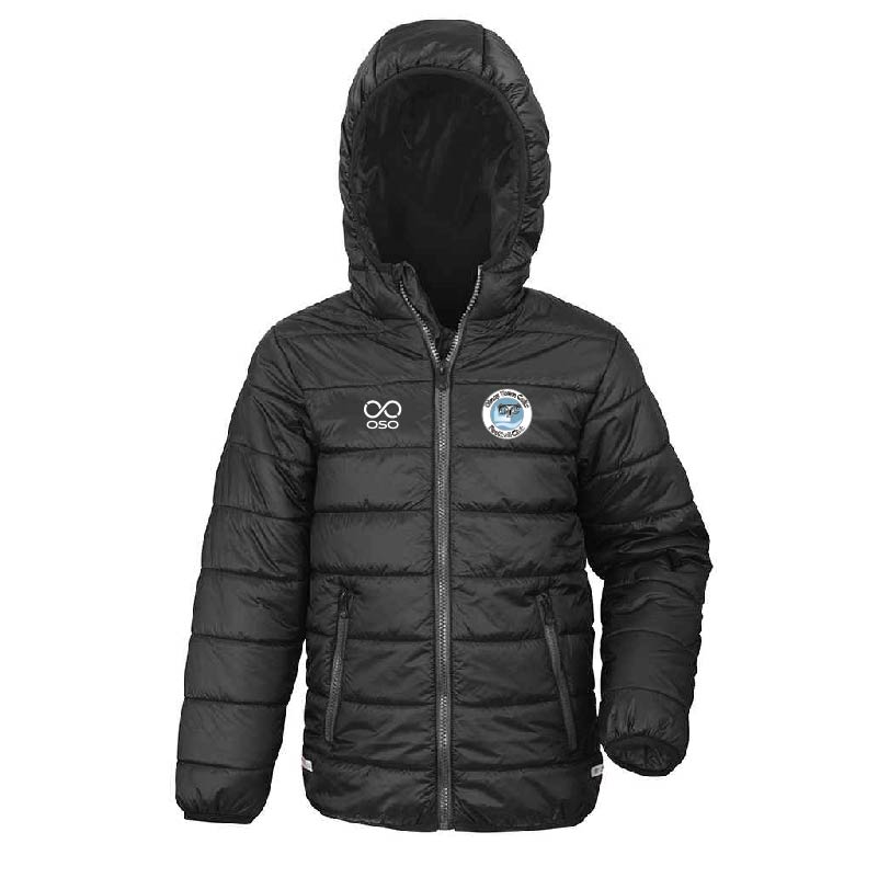 Olney Football Club Padded Jacket - Black/black