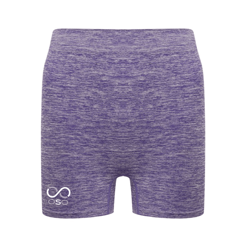 Olney Netball Club Shorts - Purple marl