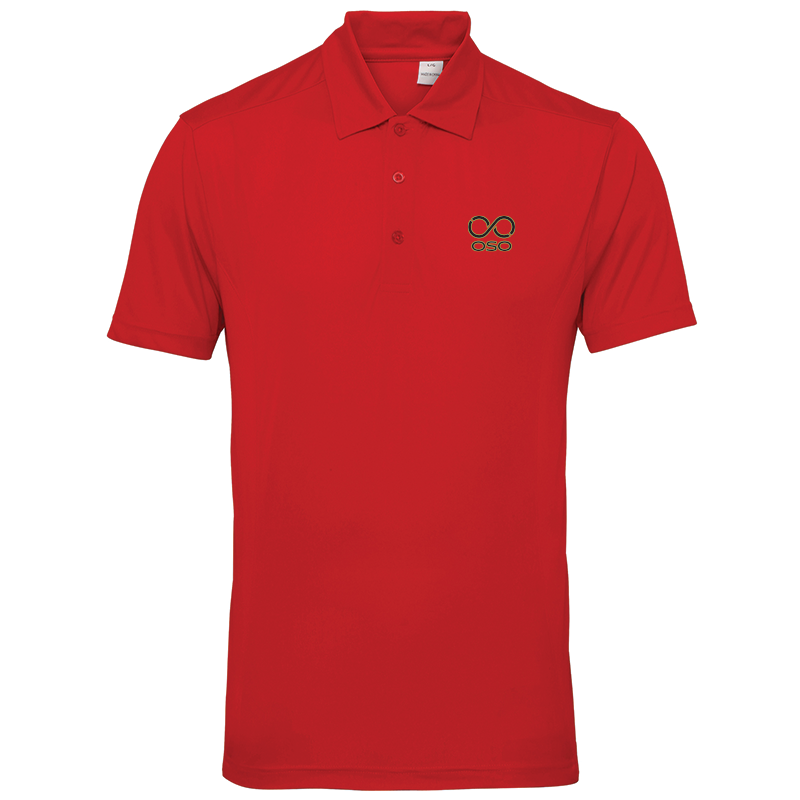 OSO Super Style Polo - Fire Red